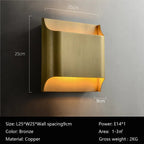 Rame Copper Wall Sconce - fovolighting
