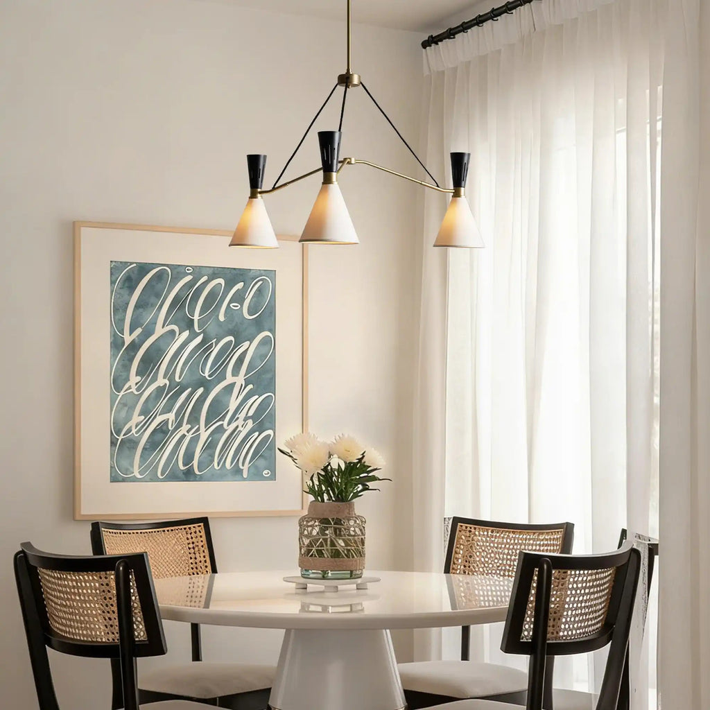 Ramsey 3 - Light Round Chandelier - fovolighting