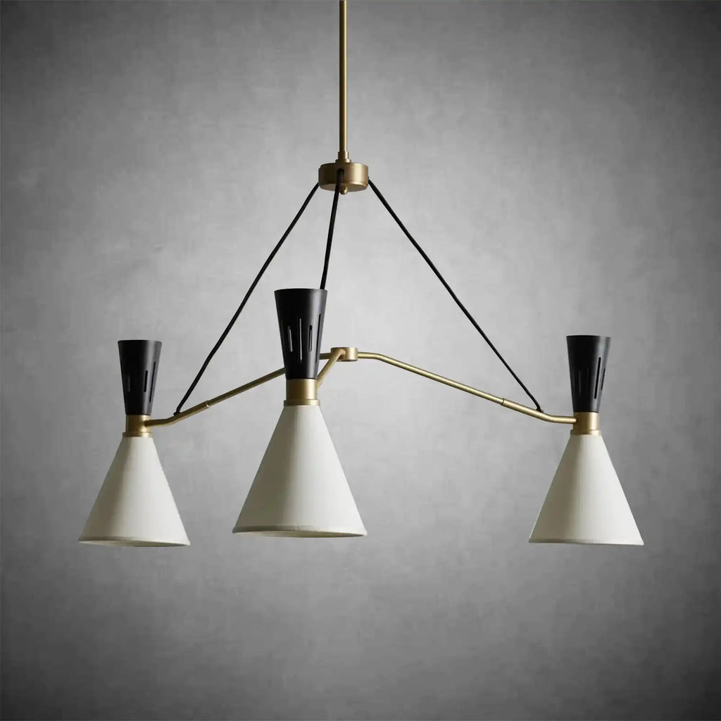 Ramsey 3 - Light Round Chandelier - fovolighting