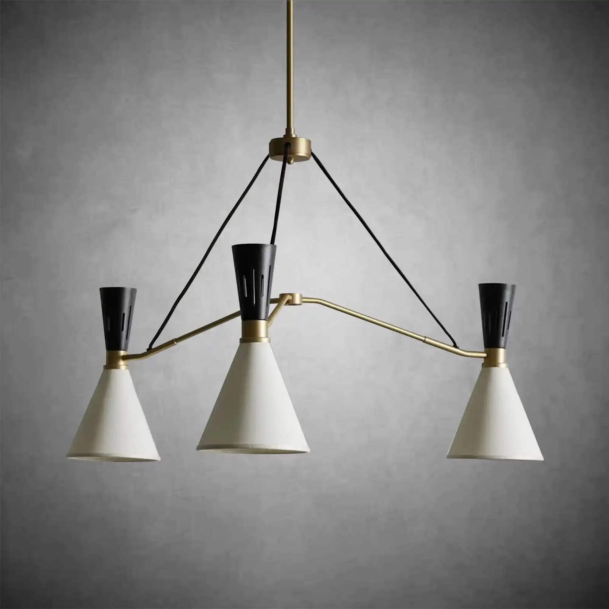 Ramsey 3 - Light Round Chandelier - fovolighting
