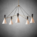 Ramsey 5 - Light Round Chandelier - fovolighting