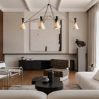 Ramsey 6 - Light Linear Chandelier - fovolighting