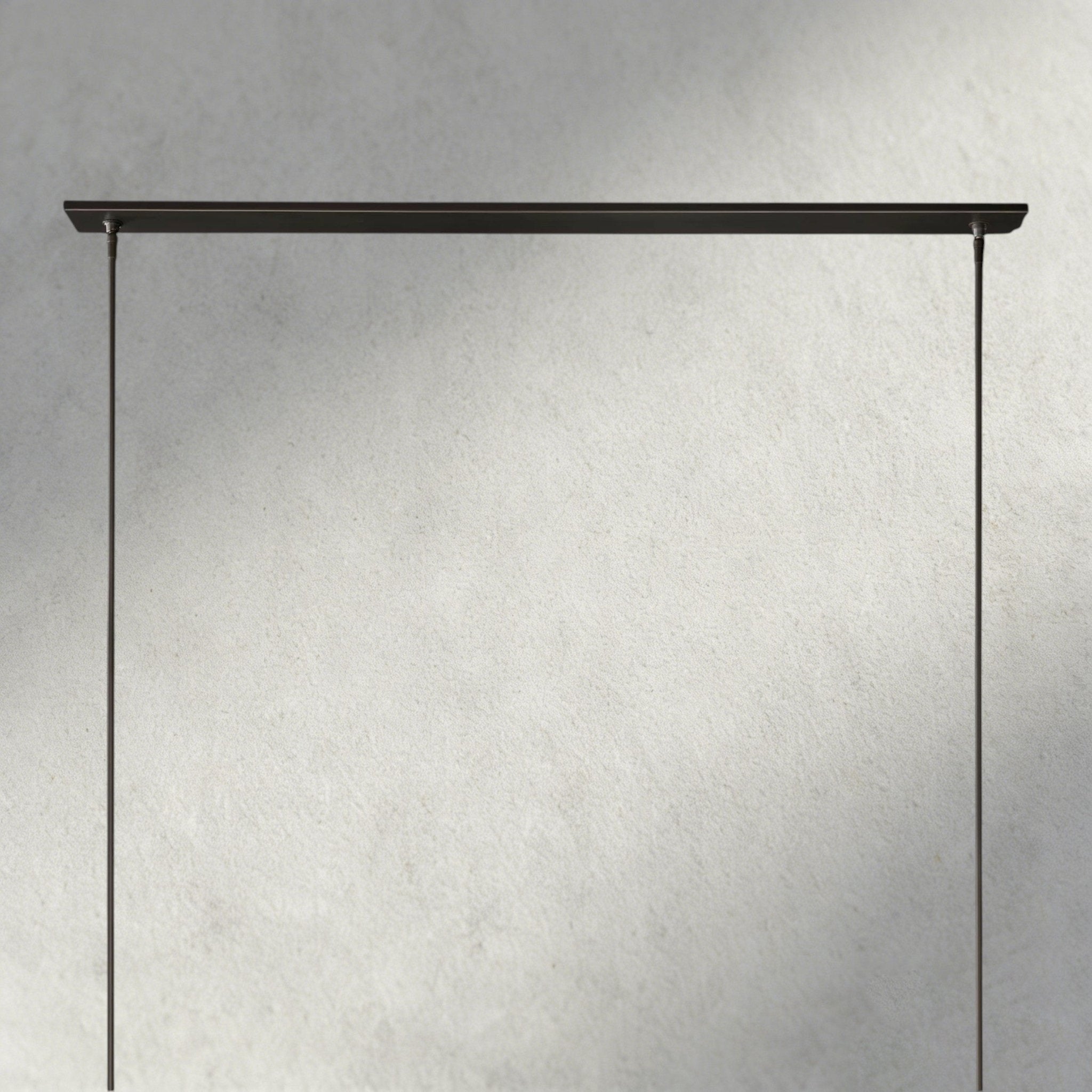Ravay Linear Milk Glass Chandelier 59", 71" - fovolighting