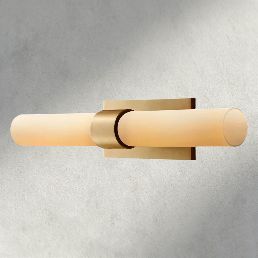 Ravay Milk Glass Linear Sconce - fovolighting
