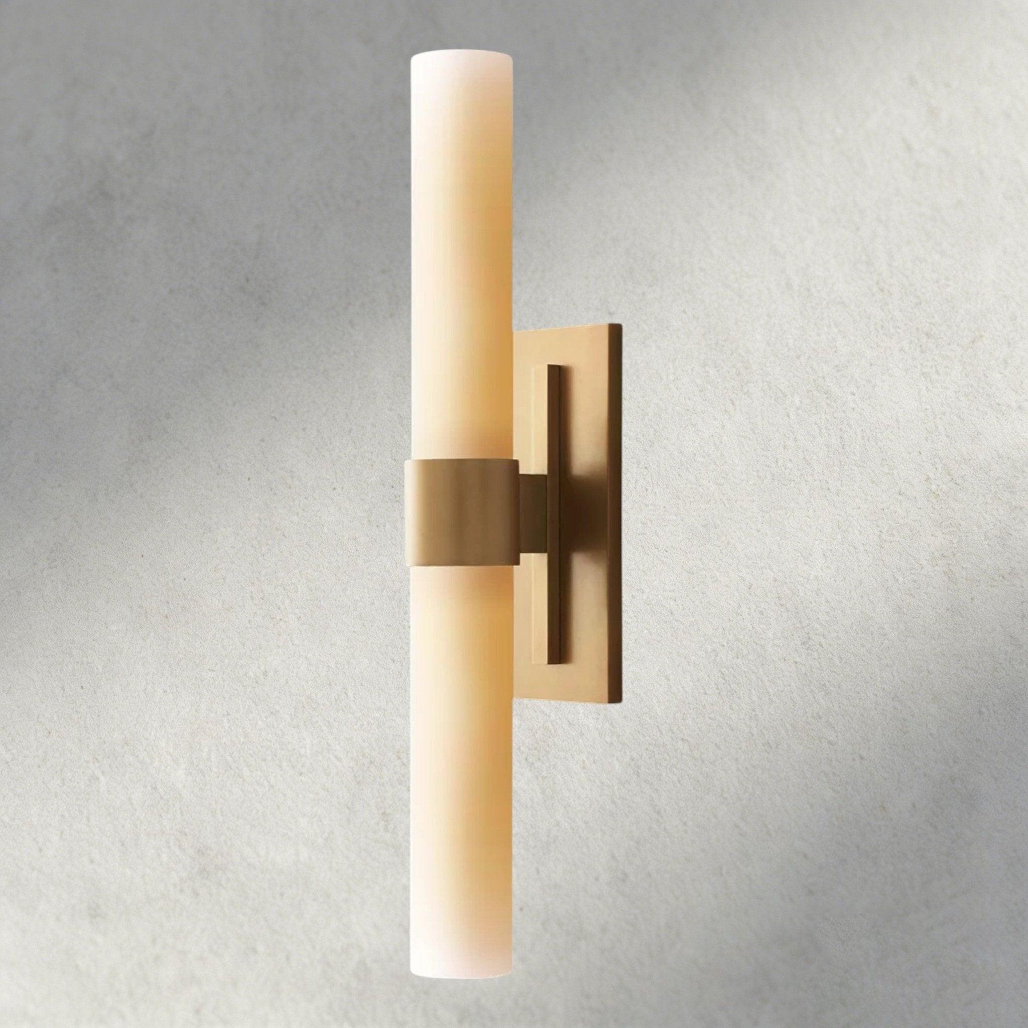 Ravay Milk Glass Linear Sconce - fovolighting