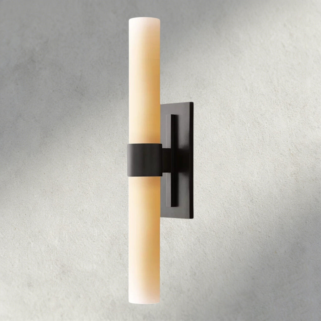 Ravay Milk Glass Linear Sconce - fovolighting