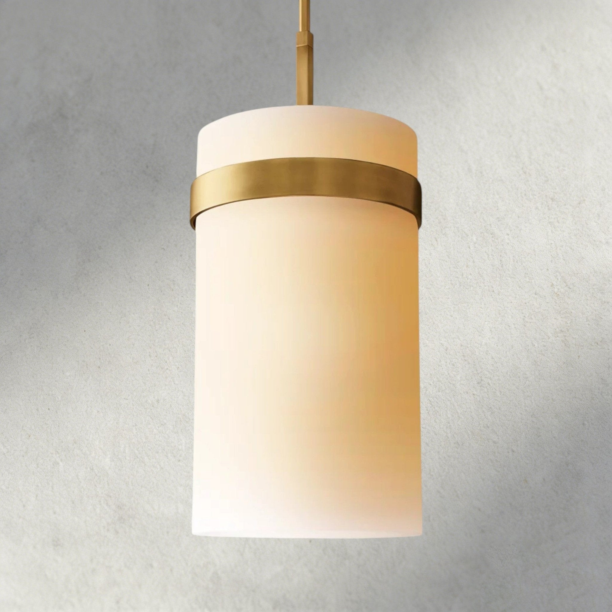 Ravay Milk Glass Pendant 5", 8", 10", 12" - fovolighting