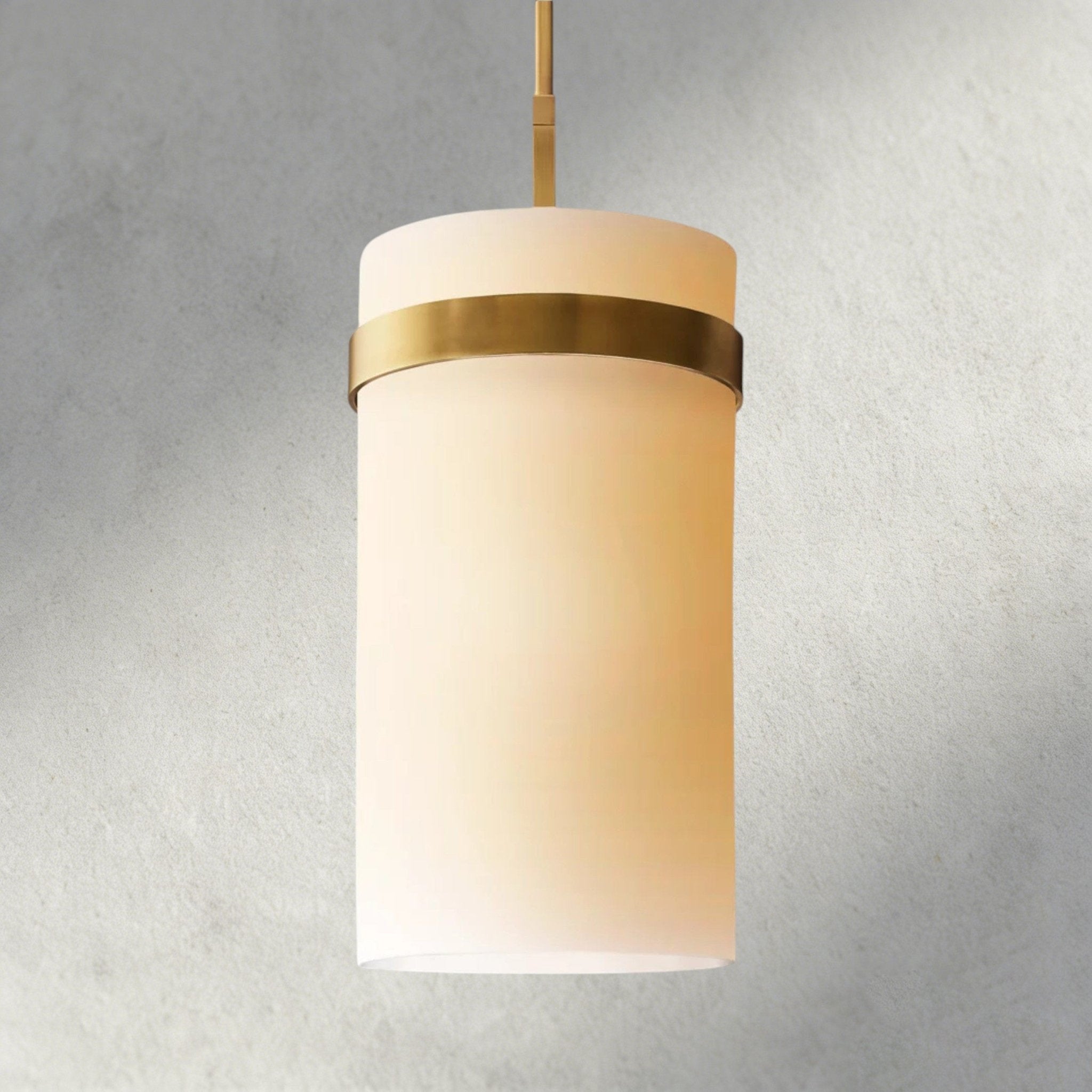 Ravay Milk Glass Pendant 5", 8", 10", 12" - fovolighting