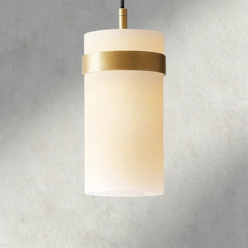 Ravay Milk Glass Pendant 5", 8", 10", 12" - fovolighting