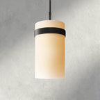Ravay Milk Glass Pendant 5", 8", 10", 12" - fovolighting