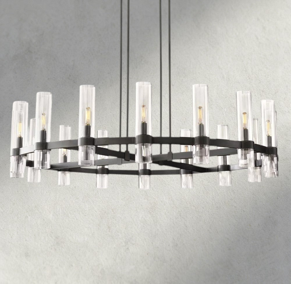Ravay Round Chandelier 36", 48", 60" - fovolighting