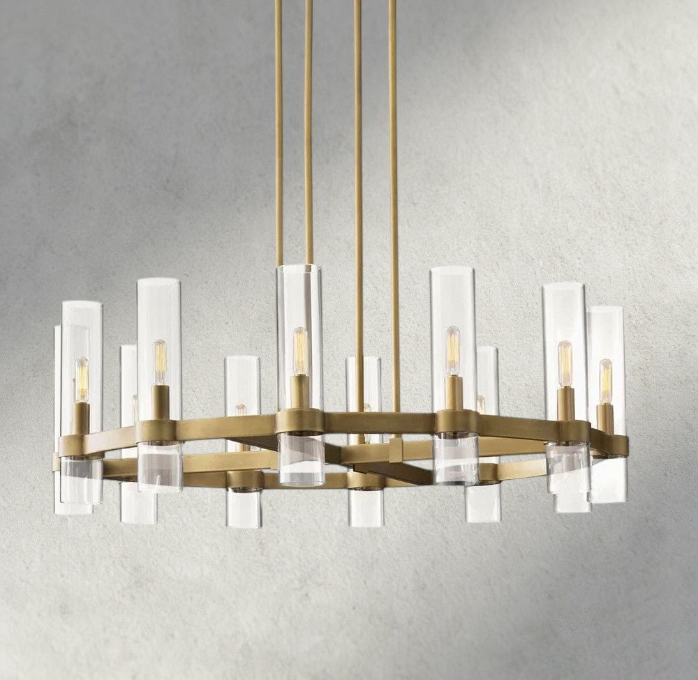 Ravay Round Chandelier 36", 48", 60" - fovolighting