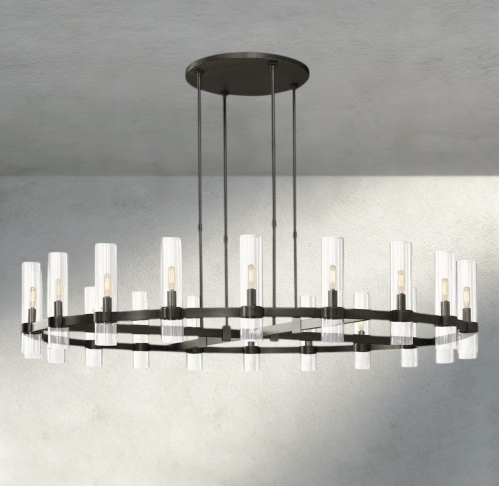 Ravay Round Chandelier 36", 48", 60" - fovolighting