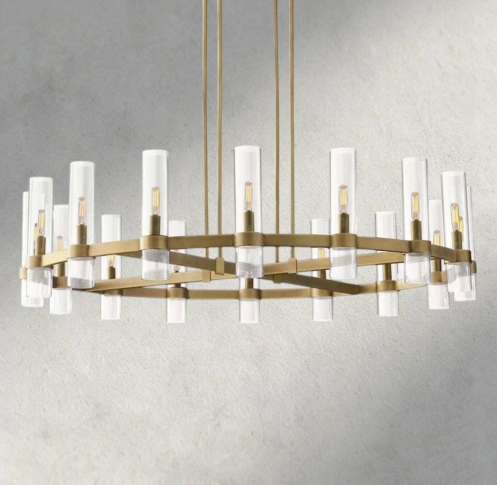 Ravay Round Chandelier 36", 48", 60" - fovolighting