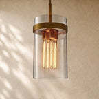 Ravella Clear Glass Cord Pendant