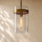 Ravella Clear Glass Cord Pendant