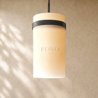 Ravella Milk Glass Cord Pendant