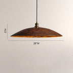 Reclad Metal Fan Pendant - fovolighting
