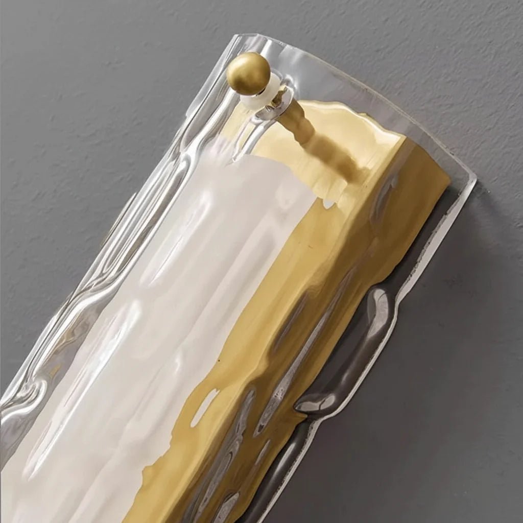 Renzo Glass & Copper Wall Sconce - fovolighting
