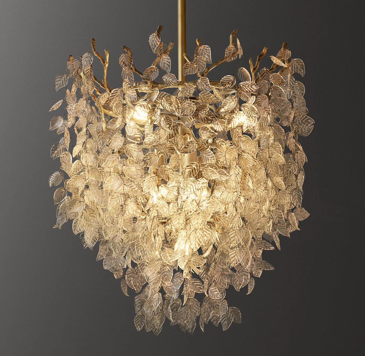 Soleil Glass Branch Chandelier