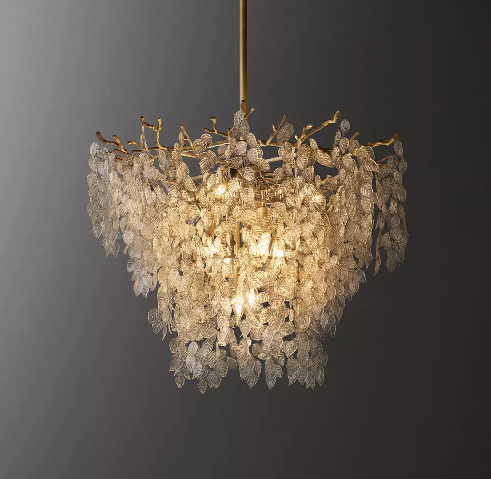 Soleil Glass Branch Chandelier