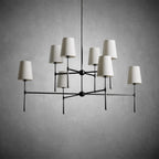 Rhodes 2 - Tier Round Chandelier - fovolighting