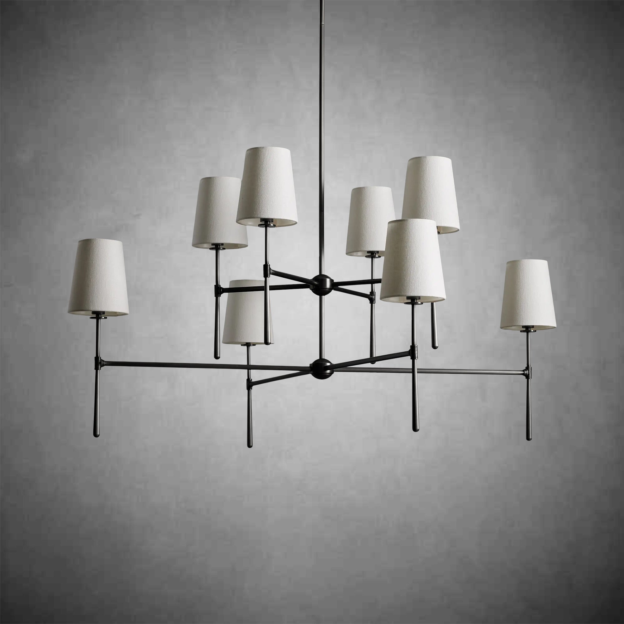 Rhodes 2 - Tier Round Chandelier - fovolighting