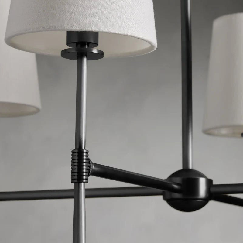 Rhodes 2 - Tier Round Chandelier - fovolighting