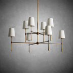 Rhodes 2 - Tier Round Chandelier - fovolighting