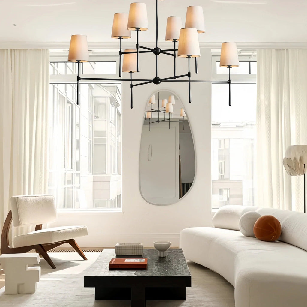 Rhodes 2 - Tier Round Chandelier - fovolighting