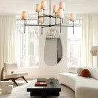 Rhodes 2 - Tier Round Chandelier - fovolighting