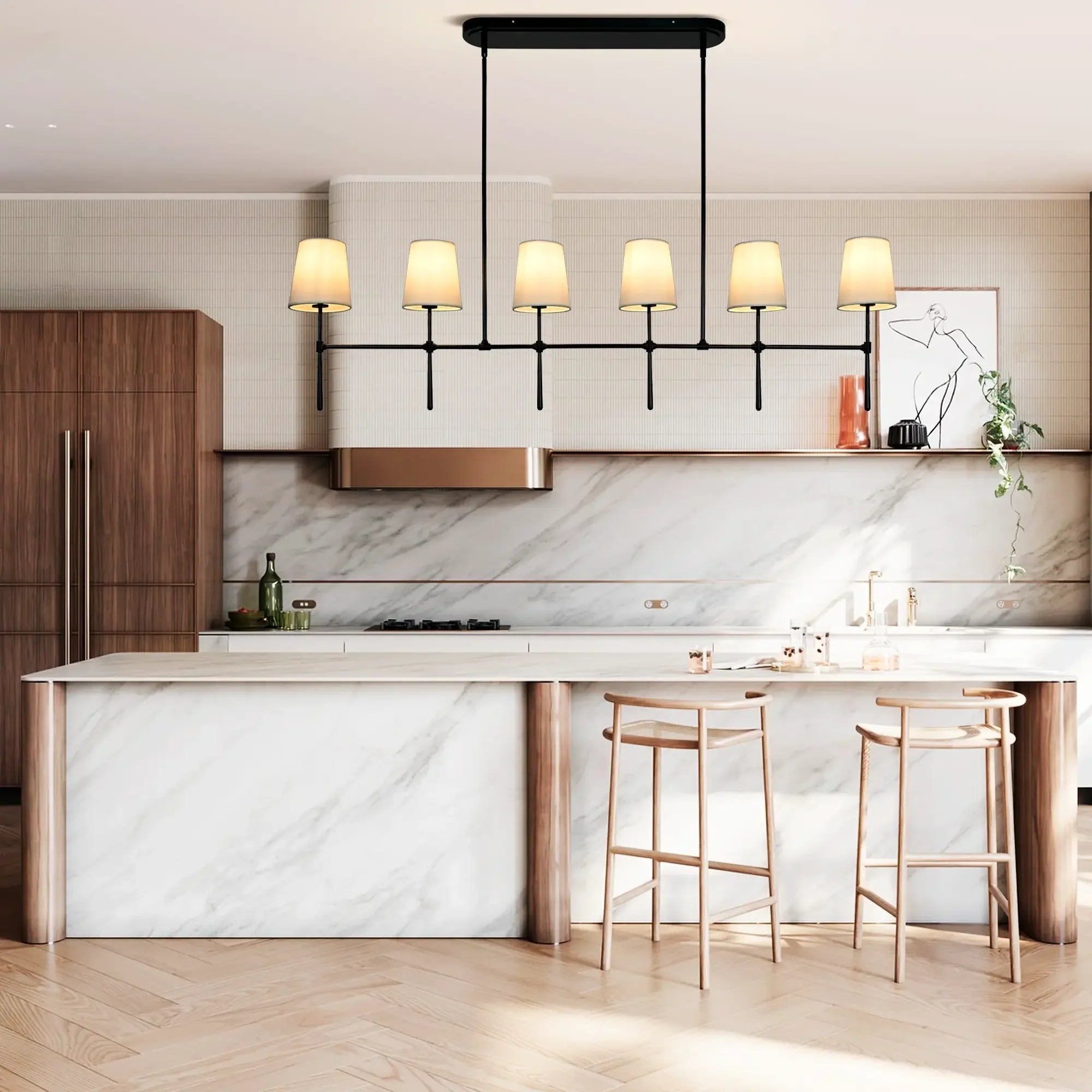 Rhodes Linear Chandelier - fovolighting