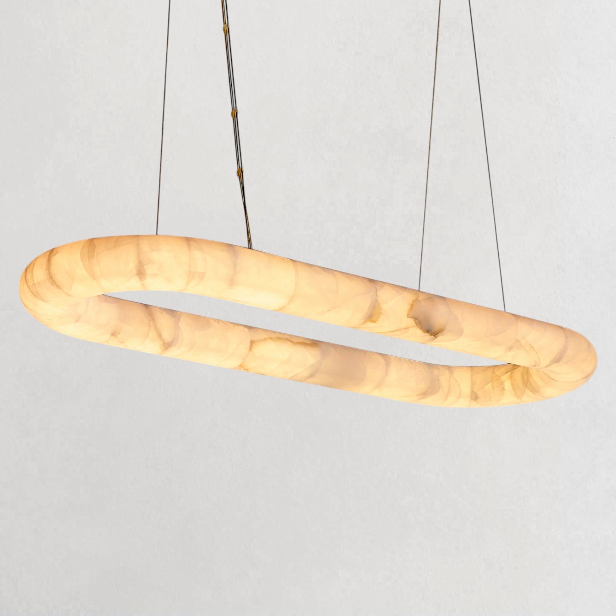 Rivaga Lisse Oval Chandelier - fovolighting