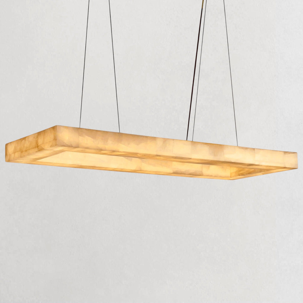 Rivaga Lueur Rectangular Chandelier - fovolighting