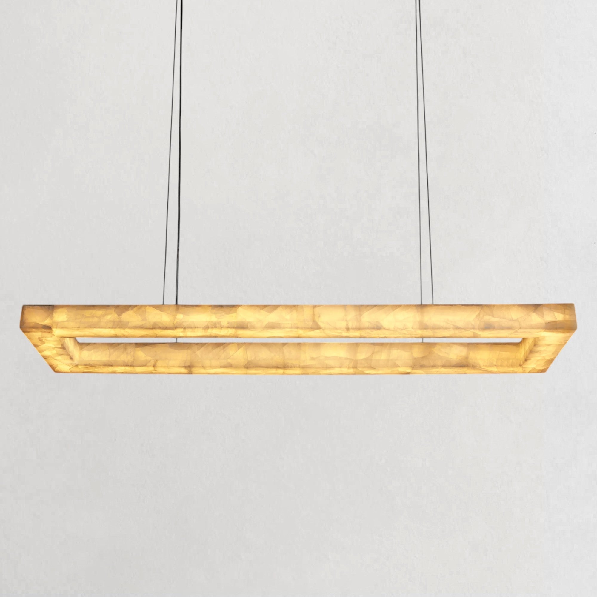 Rivaga Lueur Rectangular Chandelier - fovolighting