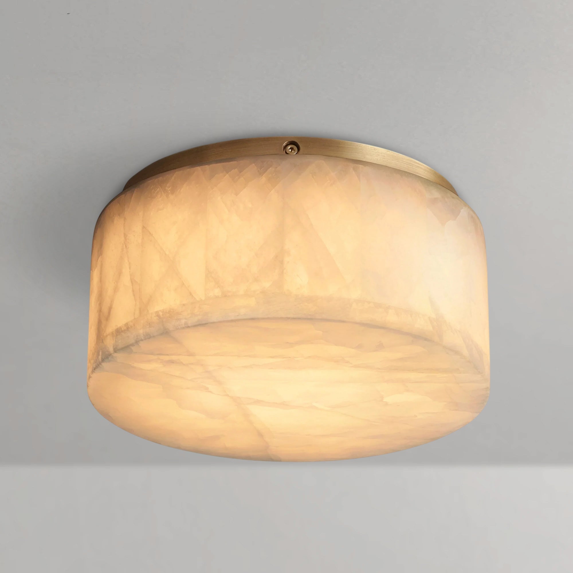 Rivaga Lueur Round Flushmount - fovolighting
