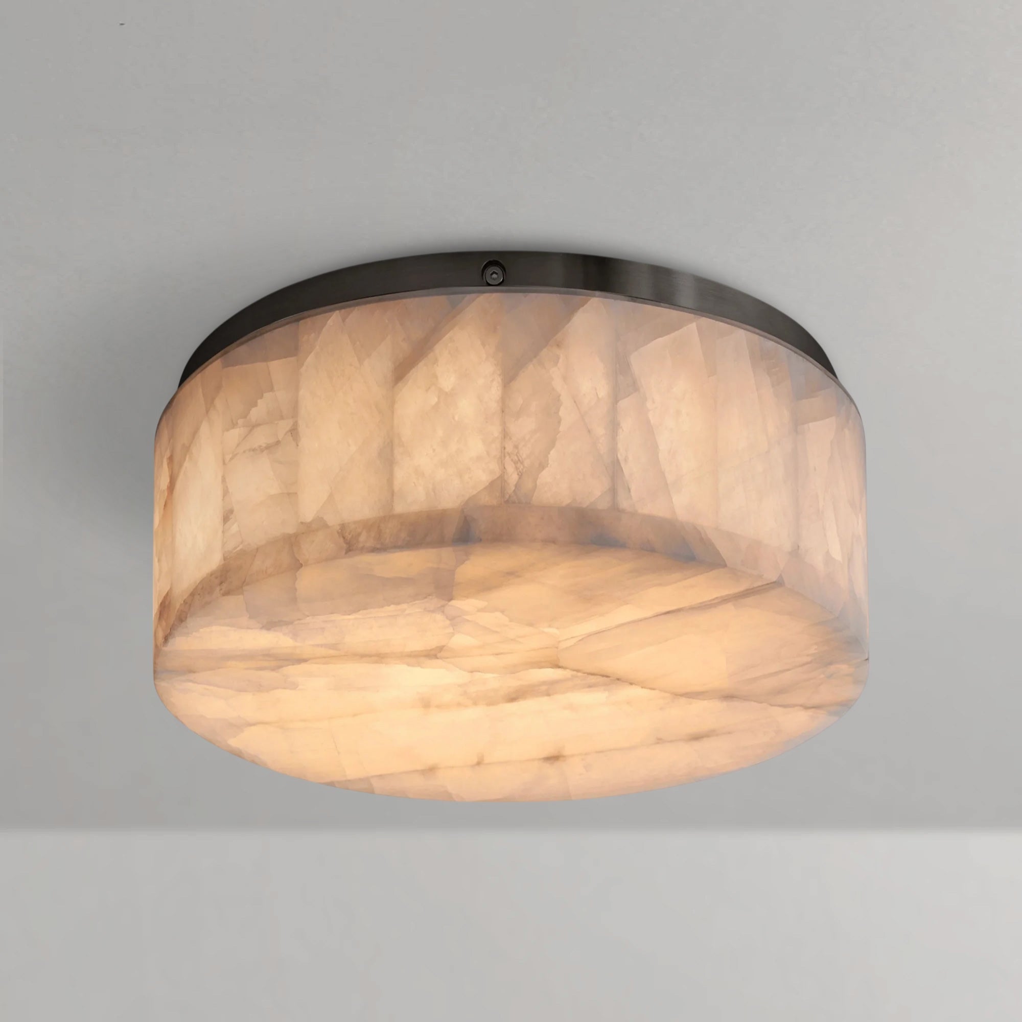 Rivaga Lueur Round Flushmount - fovolighting