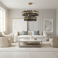 Rivaro 2 - Tier Modern Chandelier - fovolighting
