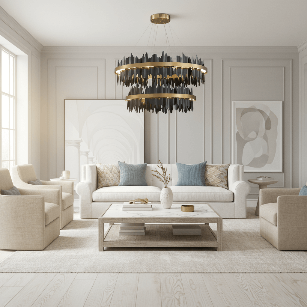 Rivaro 2 - Tier Modern Chandelier - fovolighting