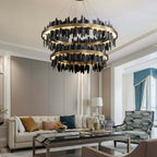Rivaro 2 - Tier Modern Chandelier - fovolighting
