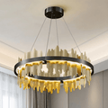 Rivaro Modern Brass Chandelier - fovolighting