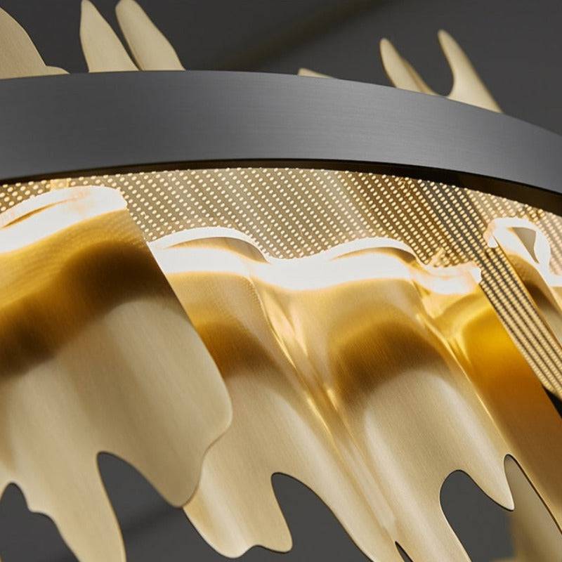 Rivaro Modern Brass Chandelier - fovolighting