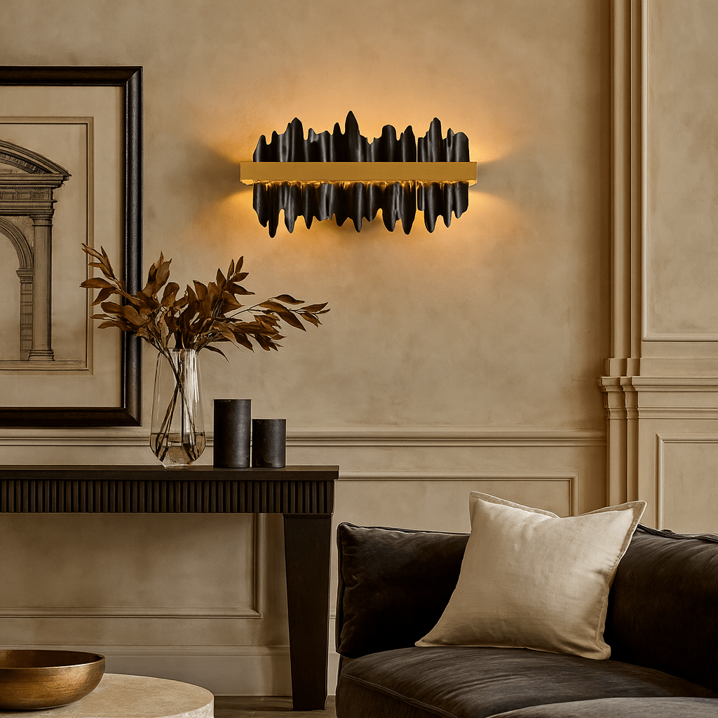 Rivaro Modern Brass Wall Sconce - fovolighting