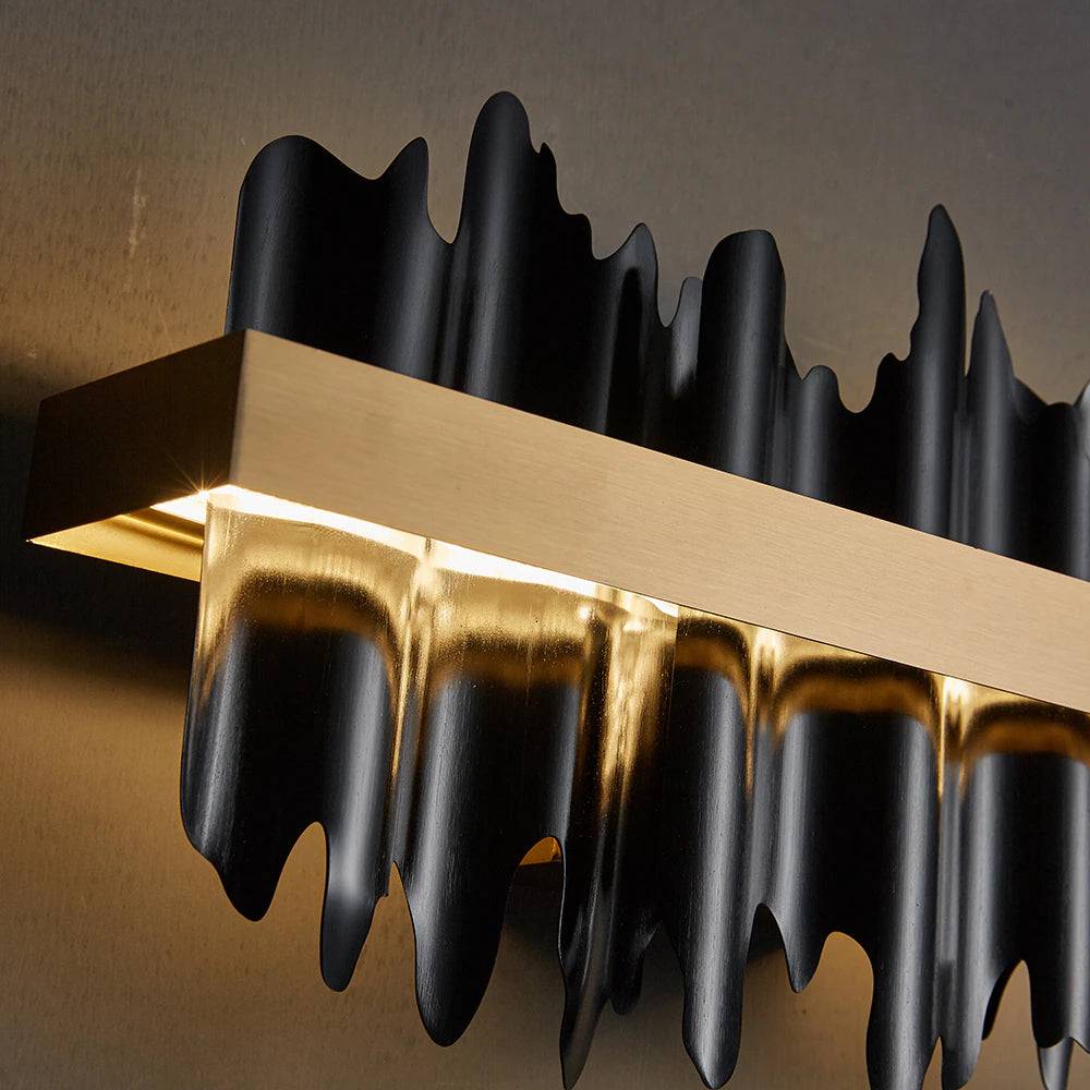 Rivaro Modern Brass Wall Sconce - fovolighting