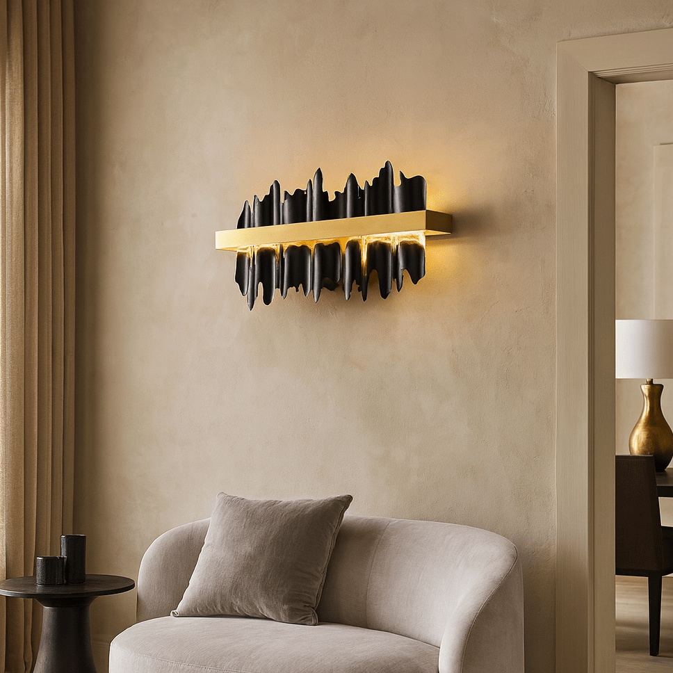 Rivaro Modern Brass Wall Sconce - fovolighting