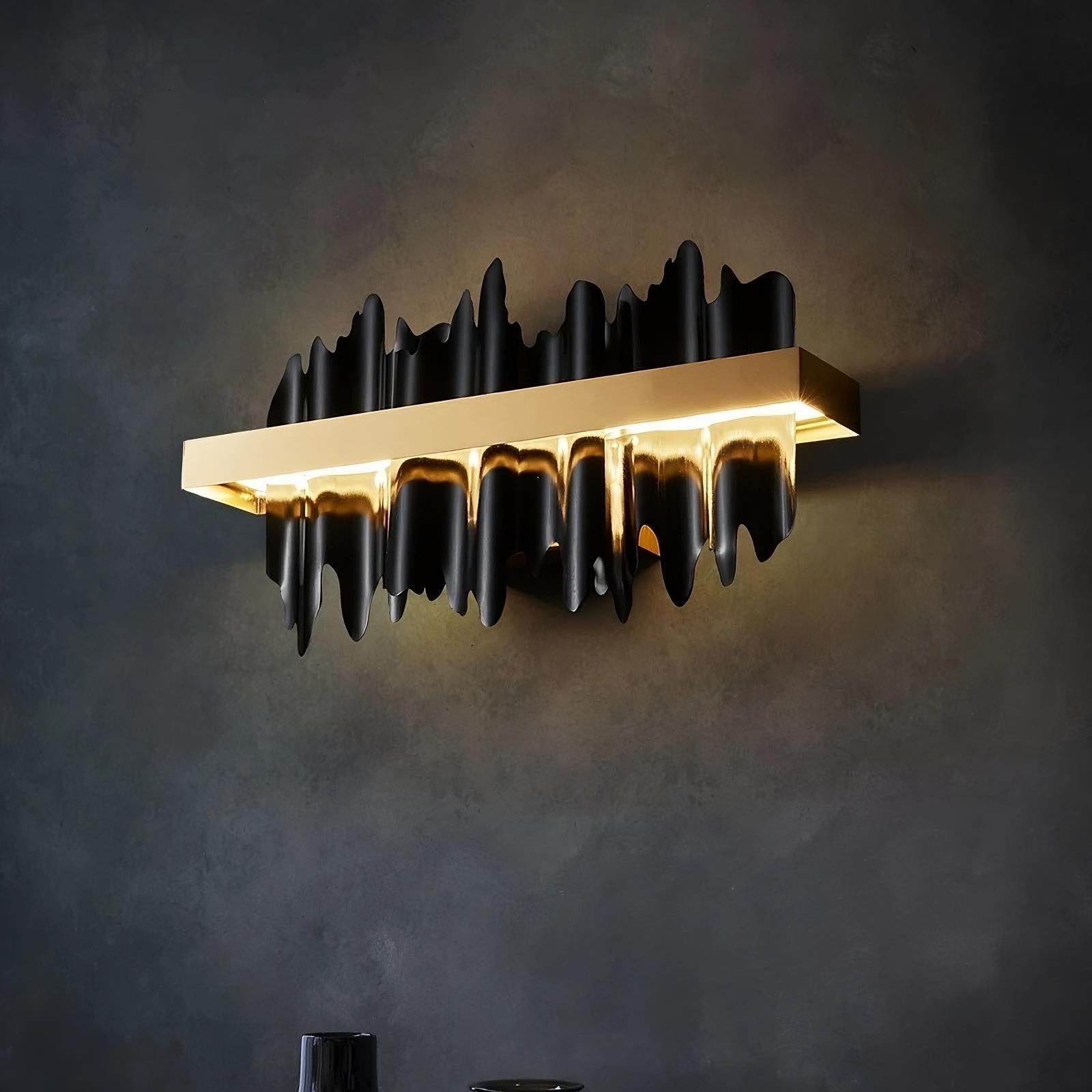 Rivaro Modern Brass Wall Sconce - fovolighting