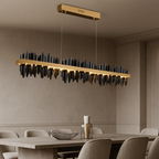 Rivaro Modern Linear Chandelier - fovolighting