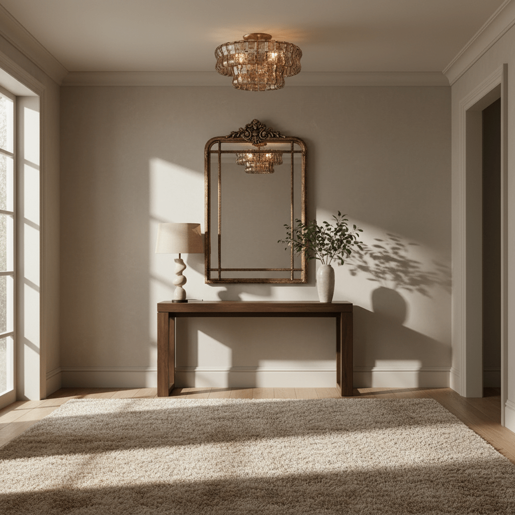 Riviera 20" Smoke Glass Flush Mount Chandelier - fovolighting