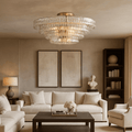 Riviera 35" Flush Mount Chandelier - fovolighting