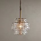 Riviera Glass Pendant Light - fovolighting